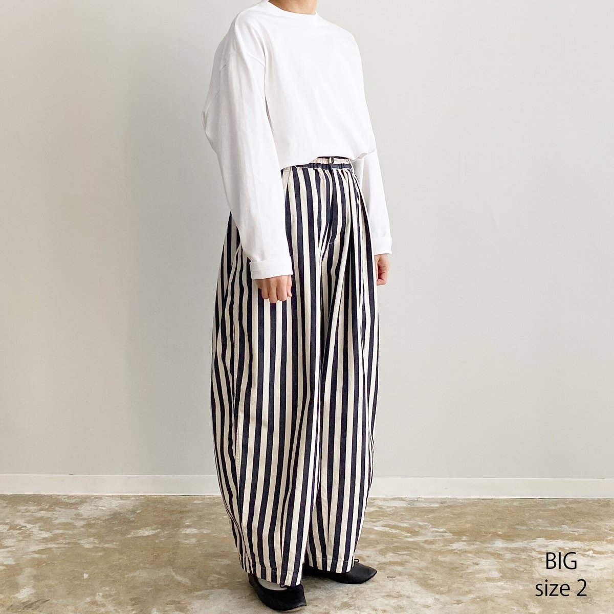 STRIPES CIRCUS PANTS ストライプサーカスパンツ A12108 | HA