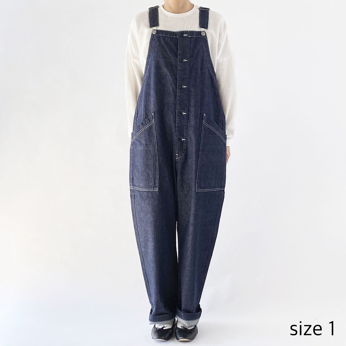 DENIM OVERALLS（デニム オーバーオール）A12007 | HARVESTY