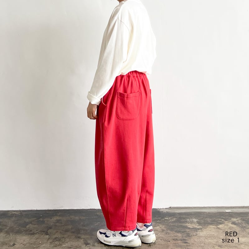 SWEAT EASY CIRCUS PANTS 裏毛スウェット イージーサーカス