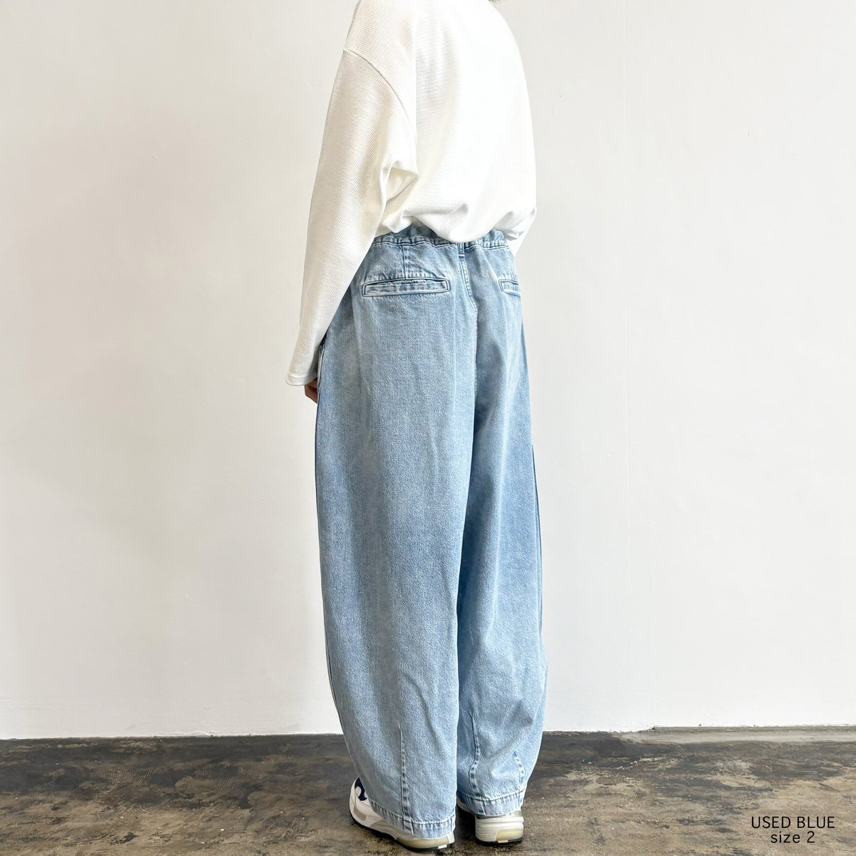 サーカスパンツ BIG DENIM CIRCUS PANTS (USED BLUE) ビッグデニムサーカスパン