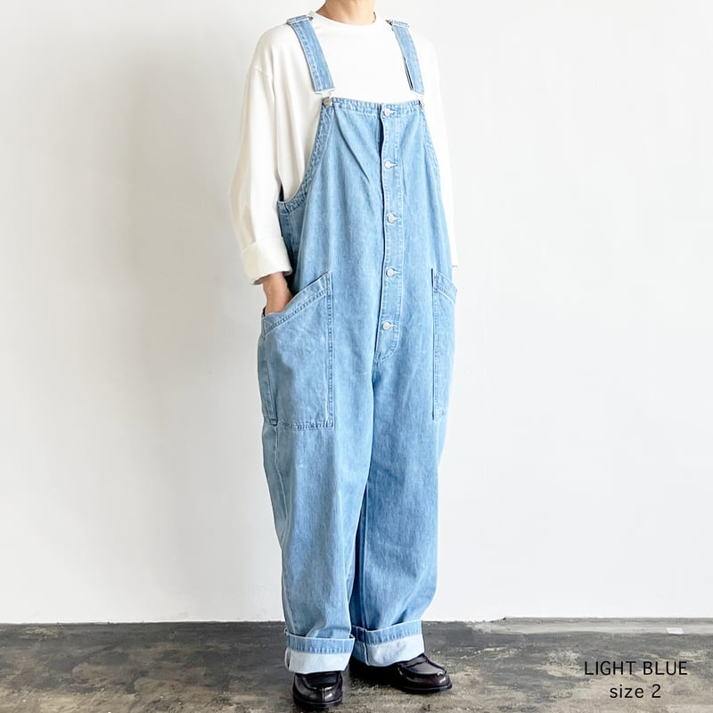 USED DENIM OVERALLS ユーズドデニム オーバーオール A12420 |