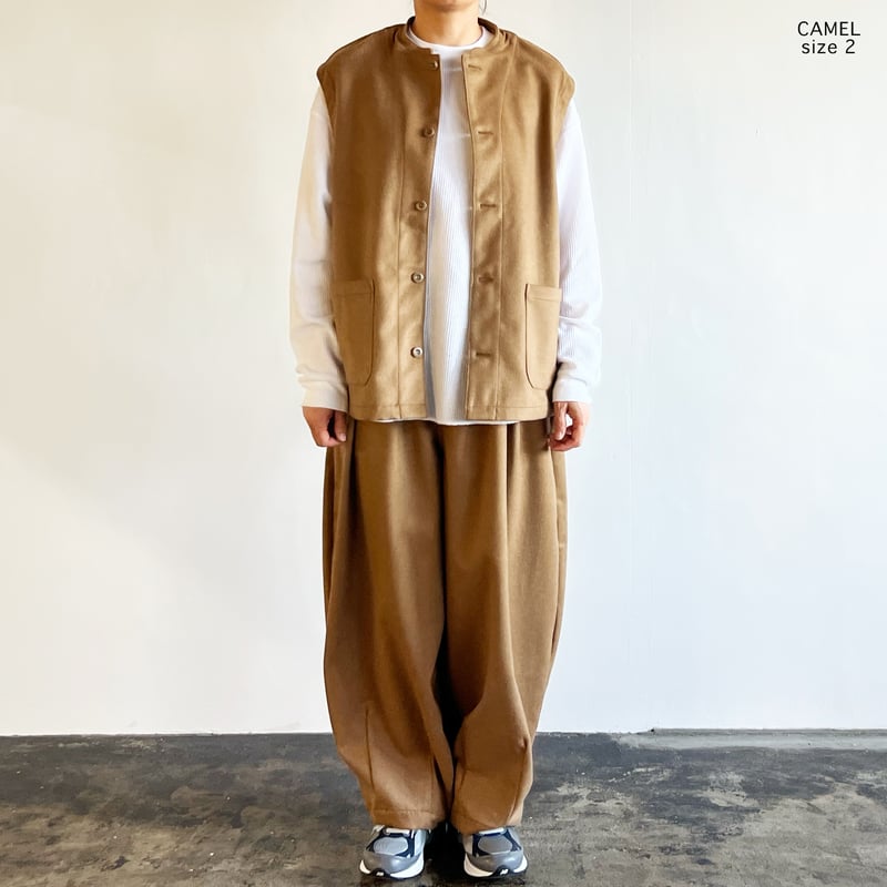 WOOLEN BEAVER CLOTH ATELIER VEST ウールビーバー アトリエベス
