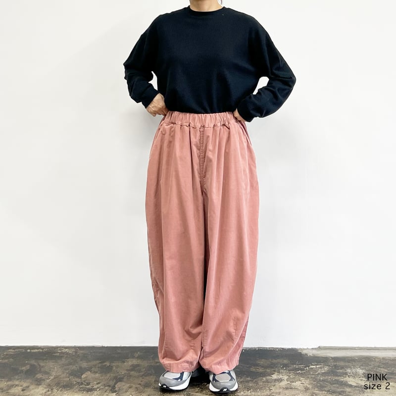 CORDUROY EASY CIRCUS PANTS コーデュロイ イージーサーカスパンツ