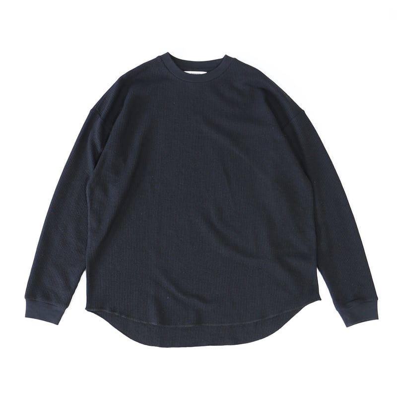 WASPE サワーアップルラズベリー＆ストロベリービックバン ヘルスニット | SUPER HEAVY WAFFLE SWEAT TYPE L/S | ロンT