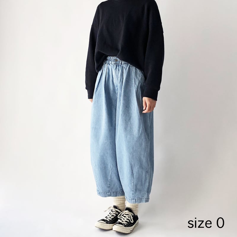 DENIM CIRCUS PANTS デニムサーカスパンツ / ライトブルー A11801 -...