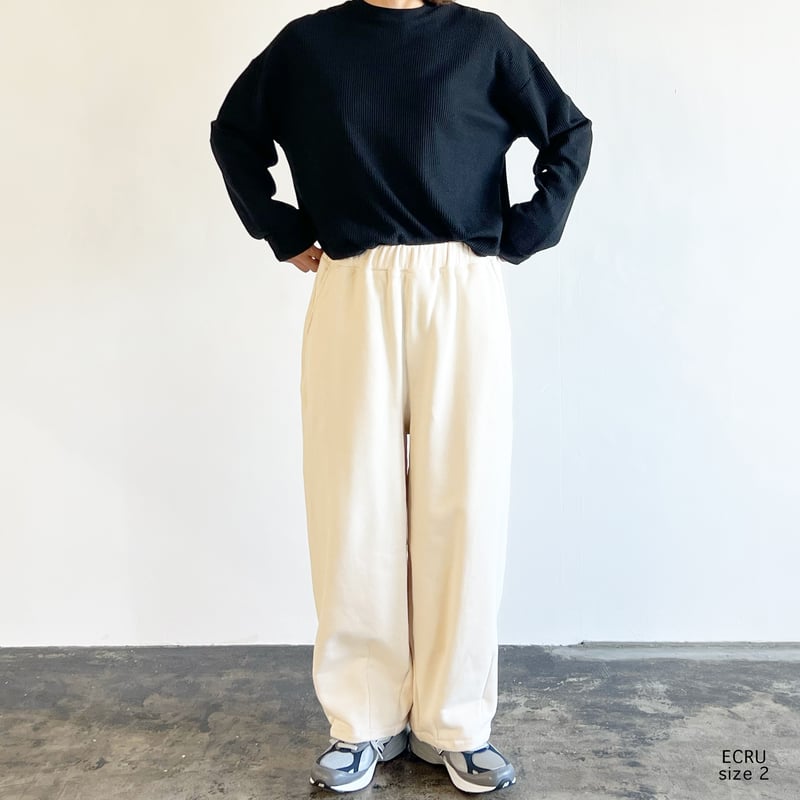 SWEAT EASY CIRCUS NARROW 裏毛スウェット イージーサーカスナロー
