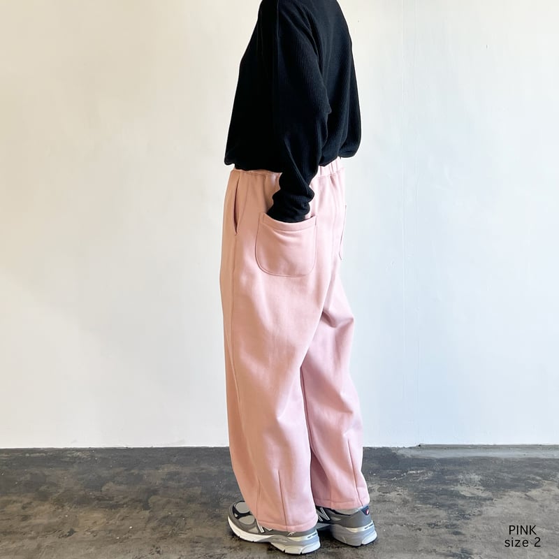 SWEAT EASY CIRCUS NARROW 裏毛スウェット イージーサーカスナロー