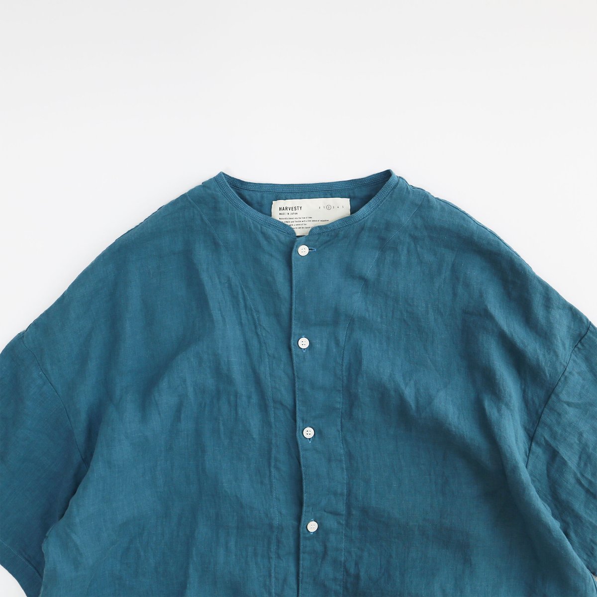 FRENCH LINEN S/S ATELIER ROBE（フレンチリネン半袖アトリエローブ）...