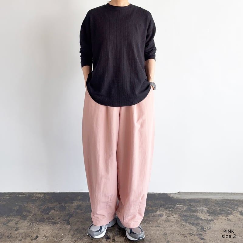 NYLON TUSSAR EASY CIRCUS PANTS ナイロンタッサー イージーサー