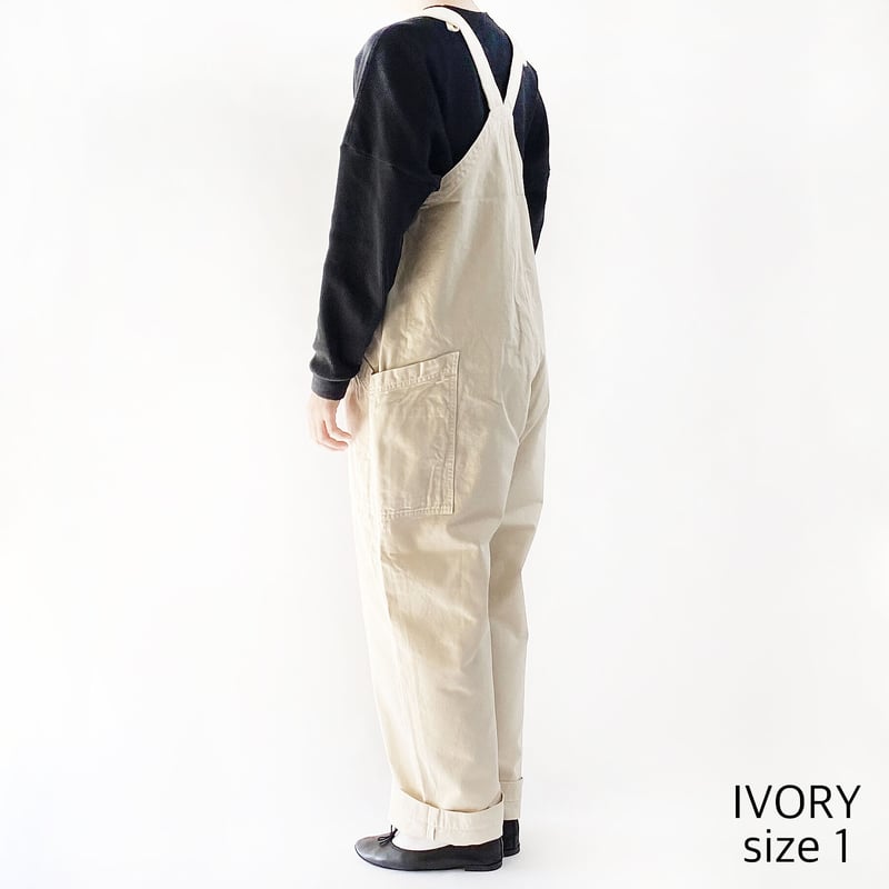 CHINO CLOTH OVERALLS（チノ オーバーオール）A12008 | HARVESTY