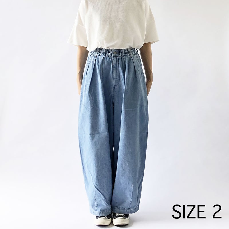 DENIM CIRCUS PANTS デニムサーカスパンツ / ライトブルー DENIM CIRCUS PANTS デニムサーカスパンツ / ライトブルー