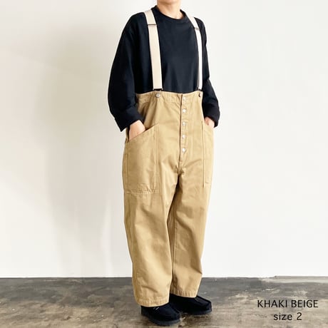 SUSPENDER GARDEN PANTS CHINO  チノ サスペンダーガーデンパンツ  A12402