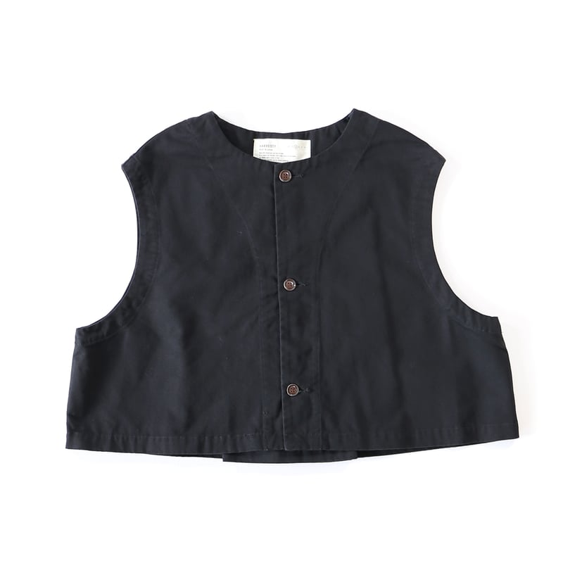 CHINO CLOTH BOLERO VEST チノクロス ボレロベスト A32513