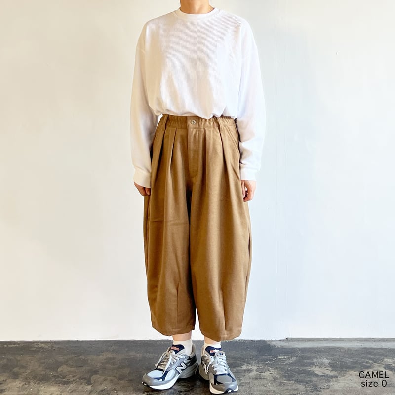 WOOLEN BEAVER CLOTH CIRCUS PANTS ウールビーバー サーカスパン