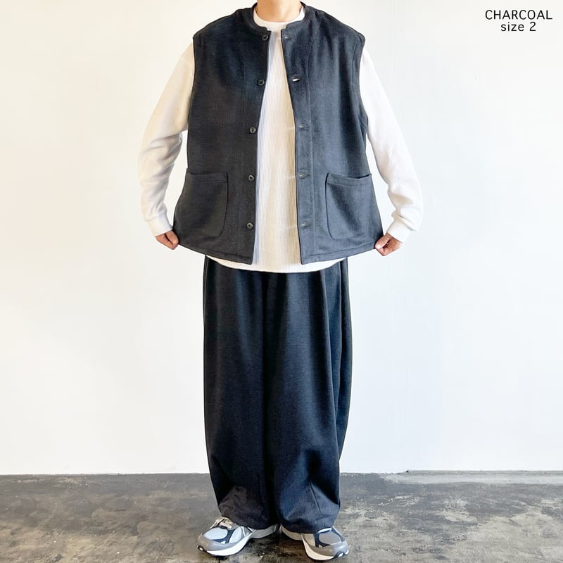 WOOLEN BEAVER CLOTH ATELIER VEST ウールビーバー アトリエベス