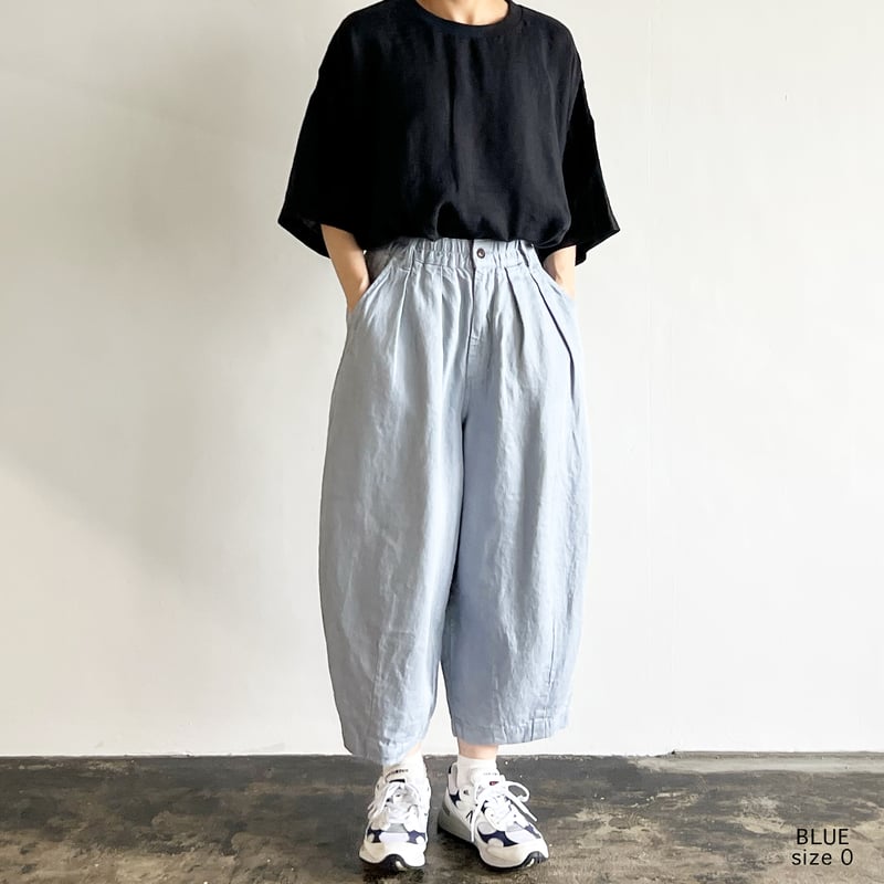 LINEN TWILL CIRCUS PANTS リネンチノ サーカスパンツ A12514