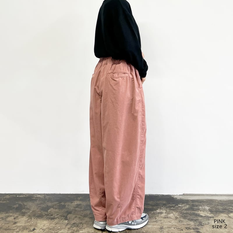 CORDUROY EASY CIRCUS PANTS コーデュロイ イージーサーカスパンツ