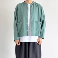 EASY-CARE VOILE BIG ATELIER SHIRTS  リネンライクボイル ビッグアトリエシャツ  A32613