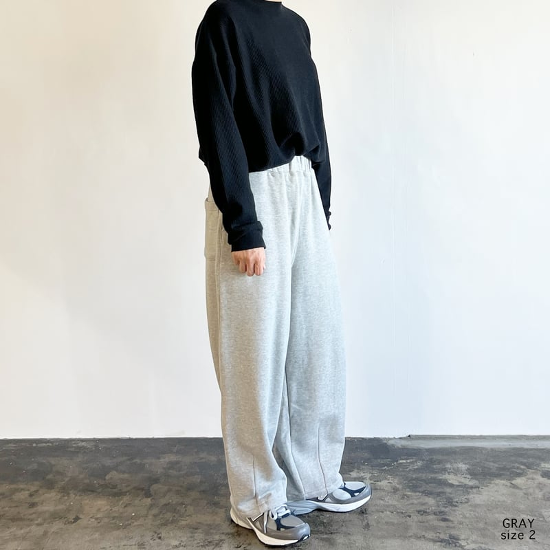 SWEAT EASY CIRCUS NARROW 裏毛スウェット イージーサーカスナロー