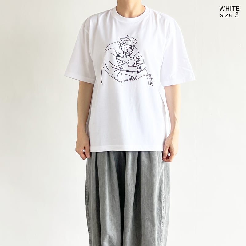 PRINTED BOX TEE【UNCLE & DOG】 プリントTシャツ A52508 |