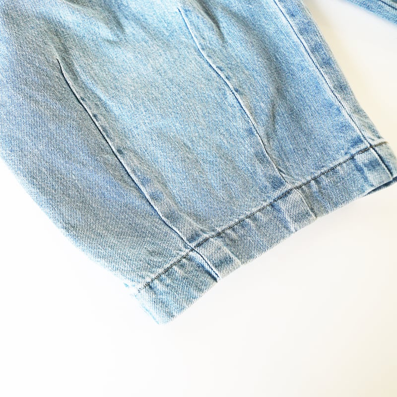 DENIM NARROW CIRCUS PANTS / LIGHT BLUE デニムサーカスパ