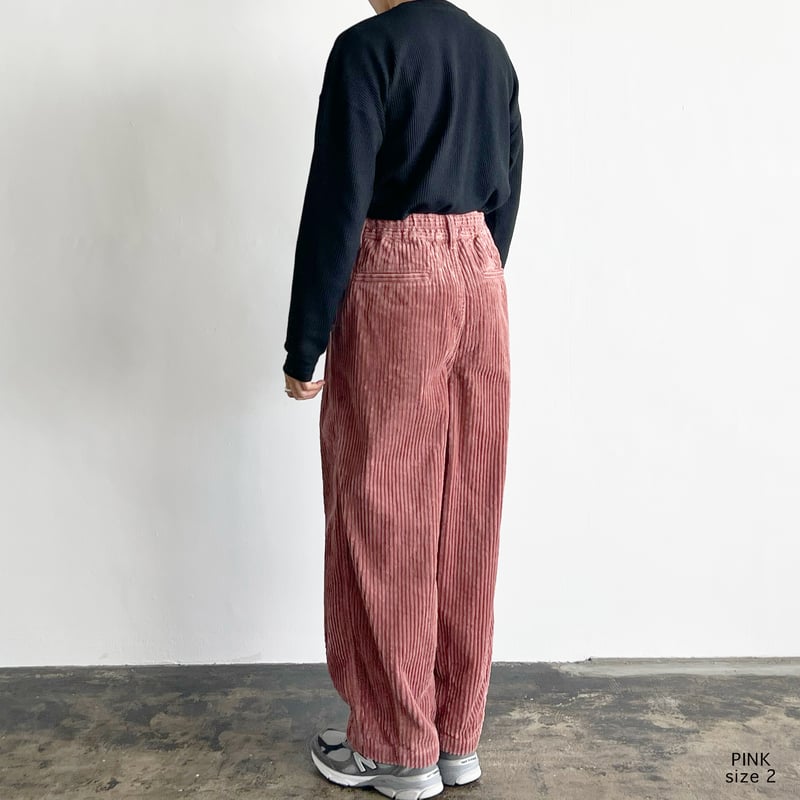 BIG CORDUROY CIRCUS NARROW PANTS ビッグコーデュロイ サーカ
