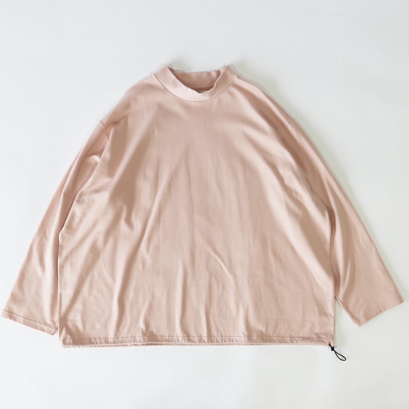 DRAWSTRING MOCK NECK L/S TEE(ドローコード モックネック 長袖T DRAWSTRING MOCK NECK L/S TEE(ドローコード モックネック 長袖T