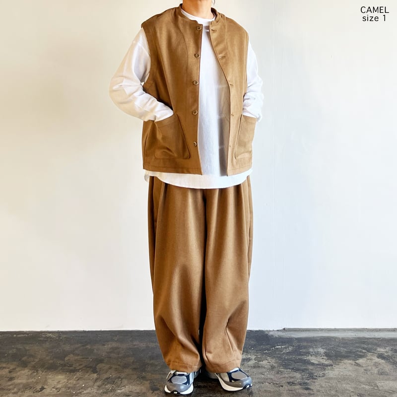 WOOLEN BEAVER CLOTH ATELIER VEST ウールビーバー アトリエベス