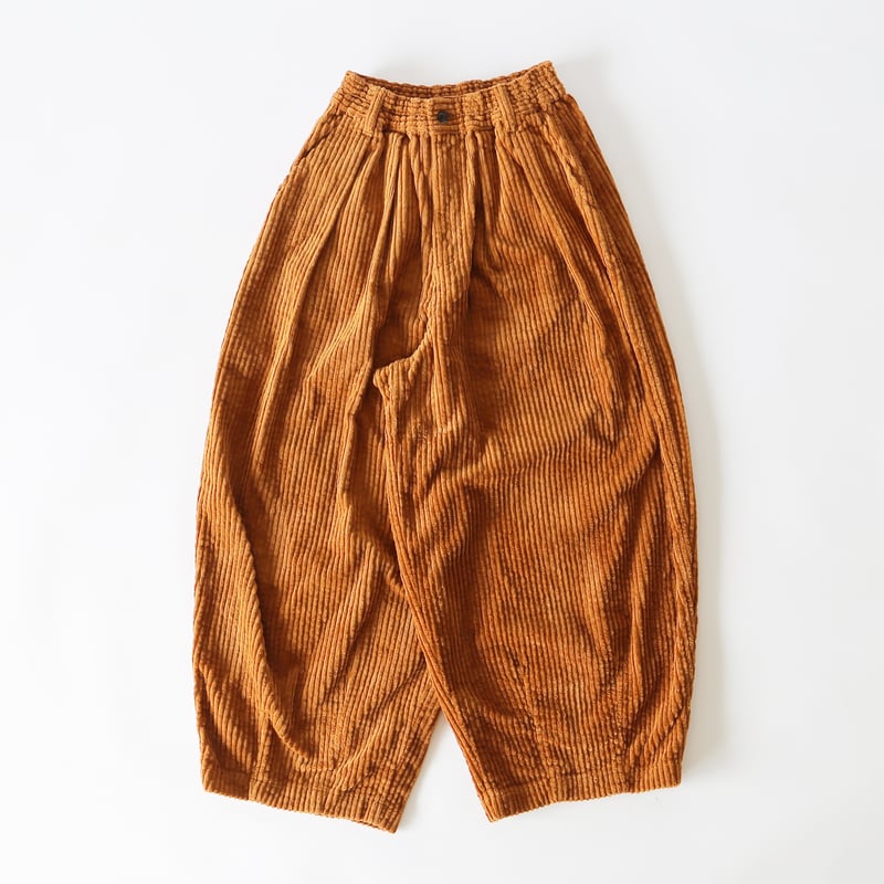 BIG CORDUROY CIRCUS PANTS ビッグコーデュロイ サーカスパンツ A