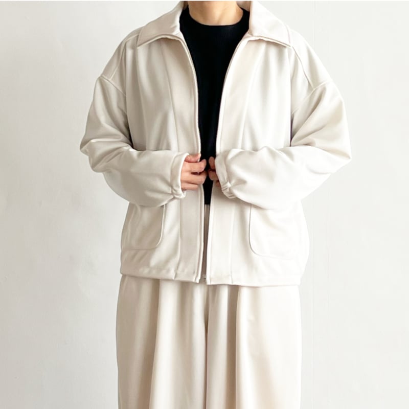 BACK PIQUE JERSEY DRIZZLER JACKET 裏カノコジャージ ドリズラ
