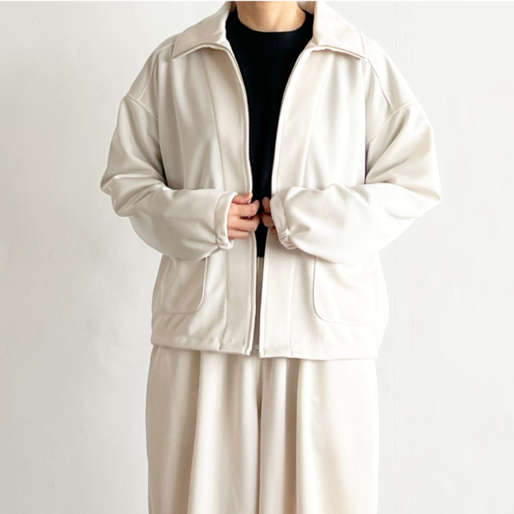 BACK PIQUE JERSEY DRIZZLER JACKET 裏カノコジャージ ドリズラ