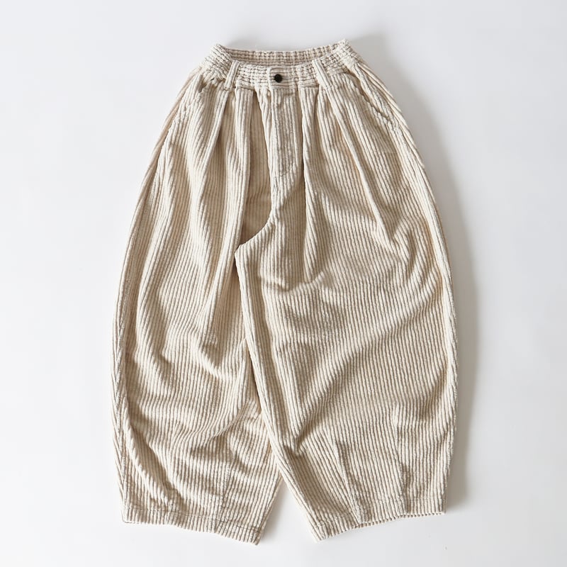 BIG CORDUROY CIRCUS PANTS ビッグコーデュロイ サーカスパンツ A