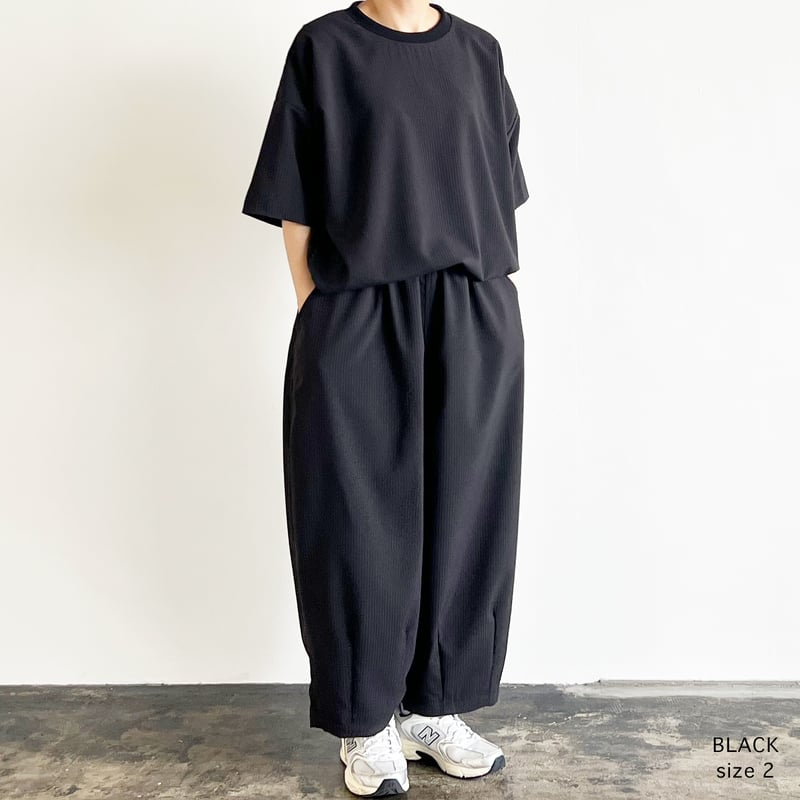 【新品】circle in circle harune.h コラボイージーパンツ 新品】circle in circle harune.h コラボイージーパンツ