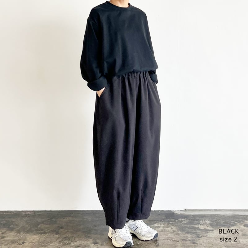 美品☆希少 ビオードヒッコリーテントBLOUSE インディゴ ストライプ TROPICAL PINSTRIPES CROPPED EASY CIRCUS PANTS