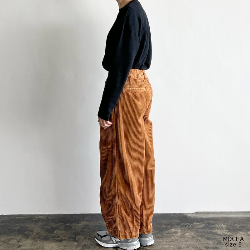 BIG CORDUROY CIRCUS NARROW PANTS ビッグコーデュロイ サーカ