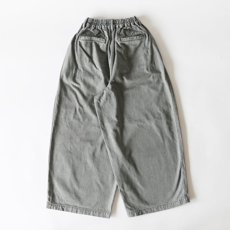 BLACK DENIM CIRCUS BAGGY_GRAY FADE ブラックデニム サーカ