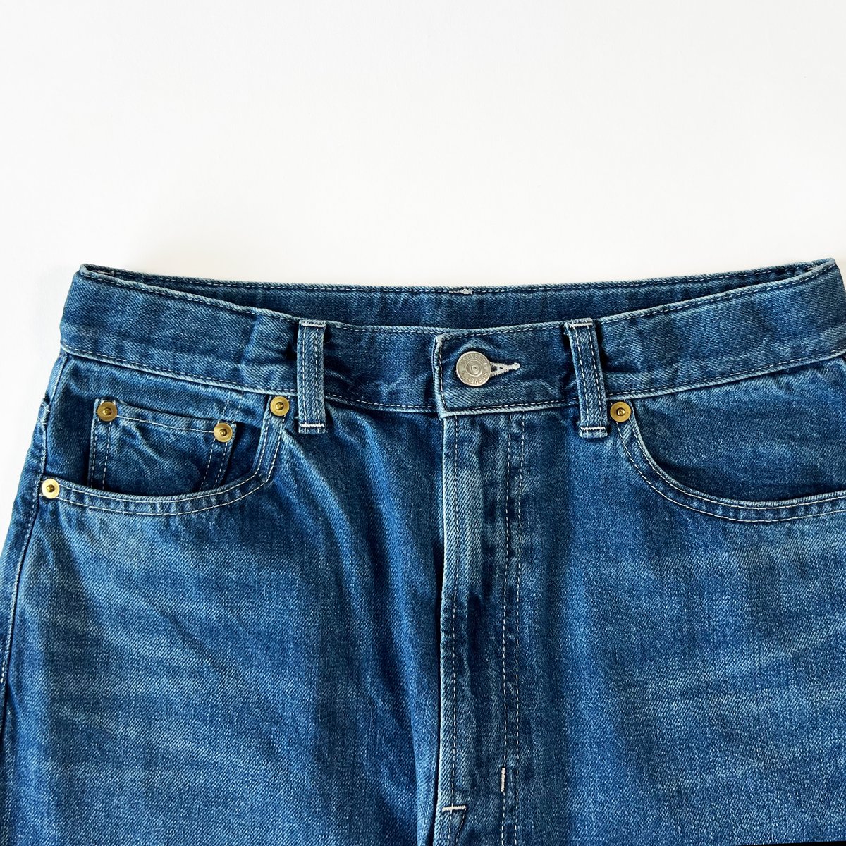 BIG CLASSICAL DENIM PANTS USED BLUE ビッグクラシカルデ