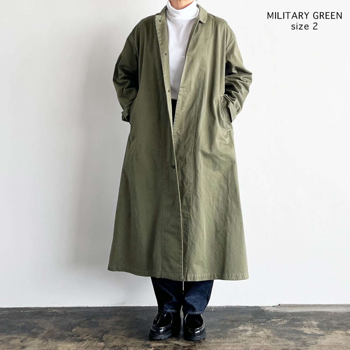 OVER COAT(オーバーコート)A31803 | HARVESTY