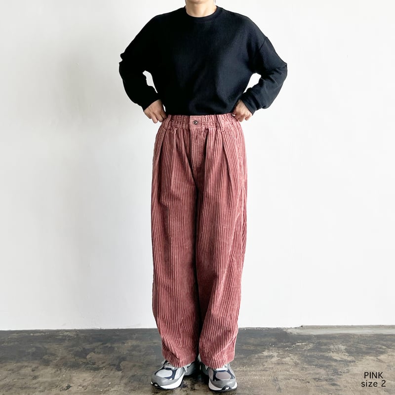 BIG CORDUROY CIRCUS NARROW PANTS ビッグコーデュロイ サーカ