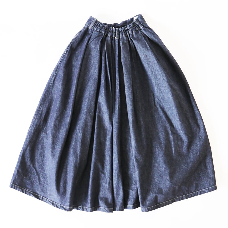 DENIM CARMEN SKIRT / ONE WASH デニムカルメンスカート / ワンウ