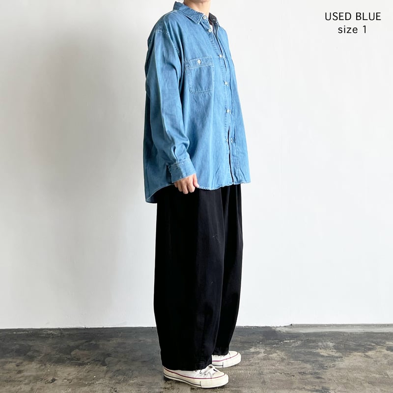 DENIM WORK SHIRT（デニム ワークシャツ ）A32311 | HARVESTY