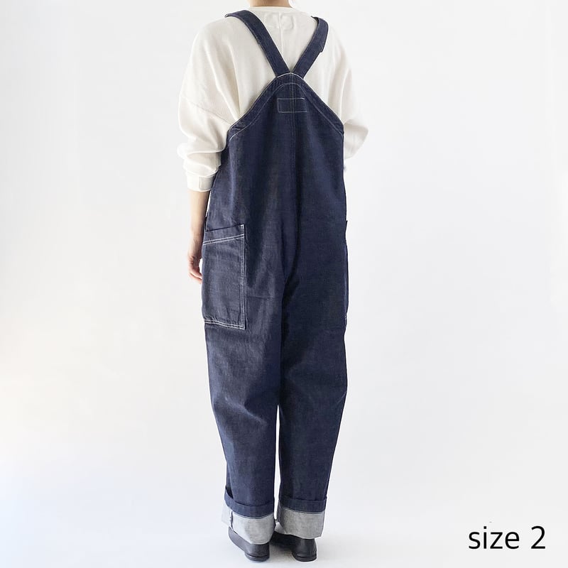 DENIM OVERALLS（デニム オーバーオール）A12007 | HARVESTY