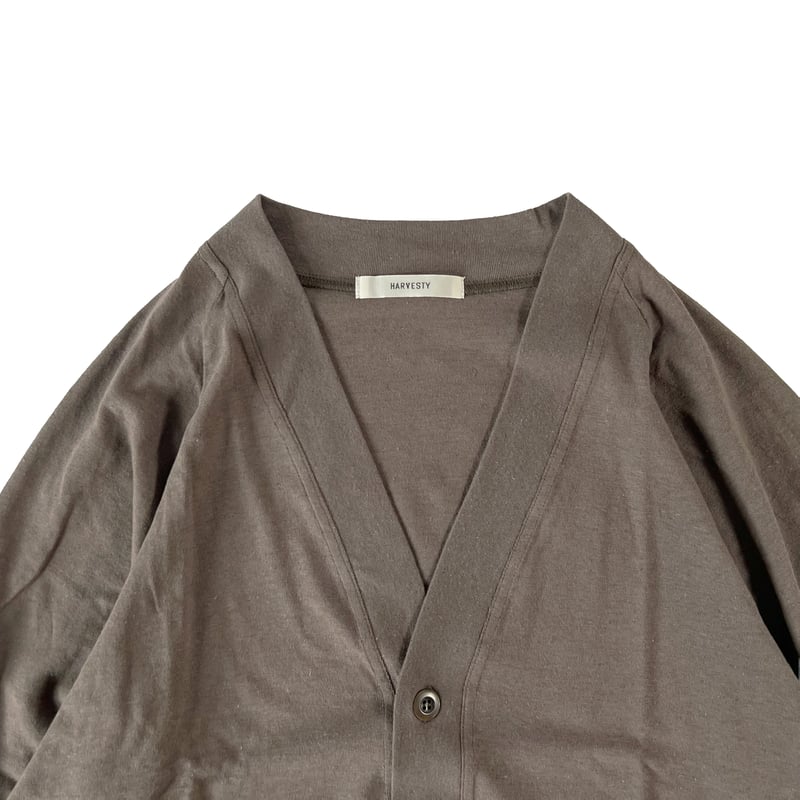 CARDIGAN COTTON LINEN 綿ベルギーリネン カーディガン A52608