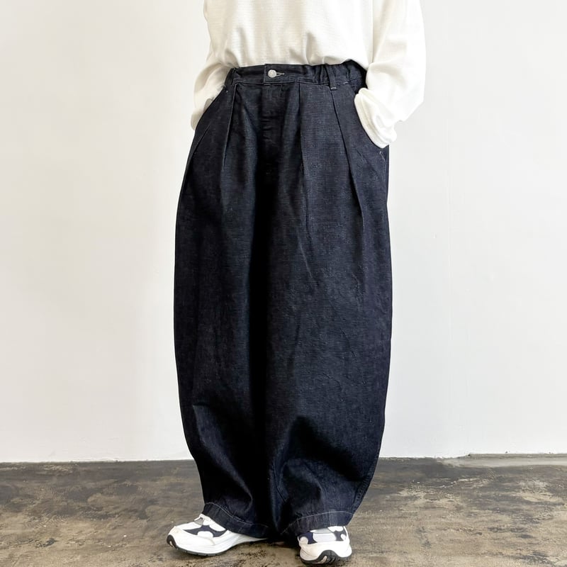 BIG DENIM CIRCUS PANTS (ONE WASH) ビッグデニムサーカスパンツ