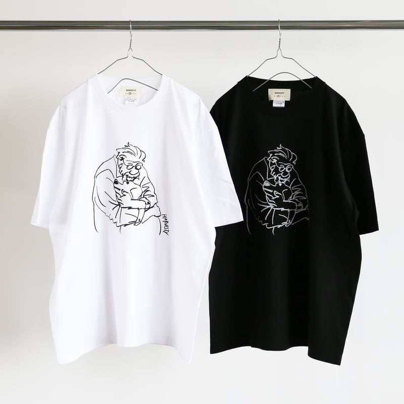 PRINTED BOX TEE【UNCLE & DOG】 プリントTシャツ A52508 |