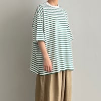 HARVESTY フレンチリネン 半袖 プルオーバー HARVESTY (ハーベスティ) 半袖プルオーバー フレンチリネン