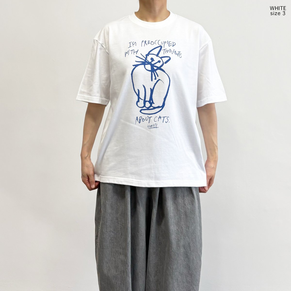 PRINTED BOX TEE【FRONT/CAT-2】 プリントTシャツ A52610 |