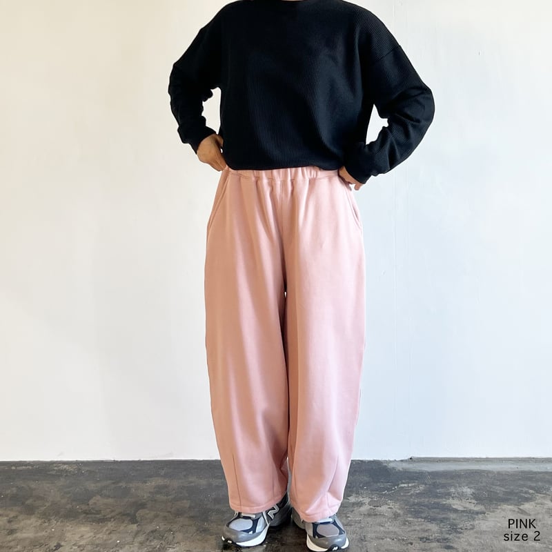 SWEAT EASY CIRCUS NARROW 裏毛スウェット イージーサーカスナロー