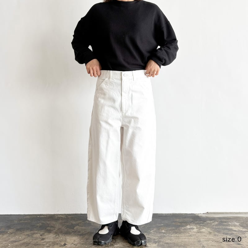 BIG PAINTER DENIM PANTS WHITE ビッグペインターデニムパンツ ホ