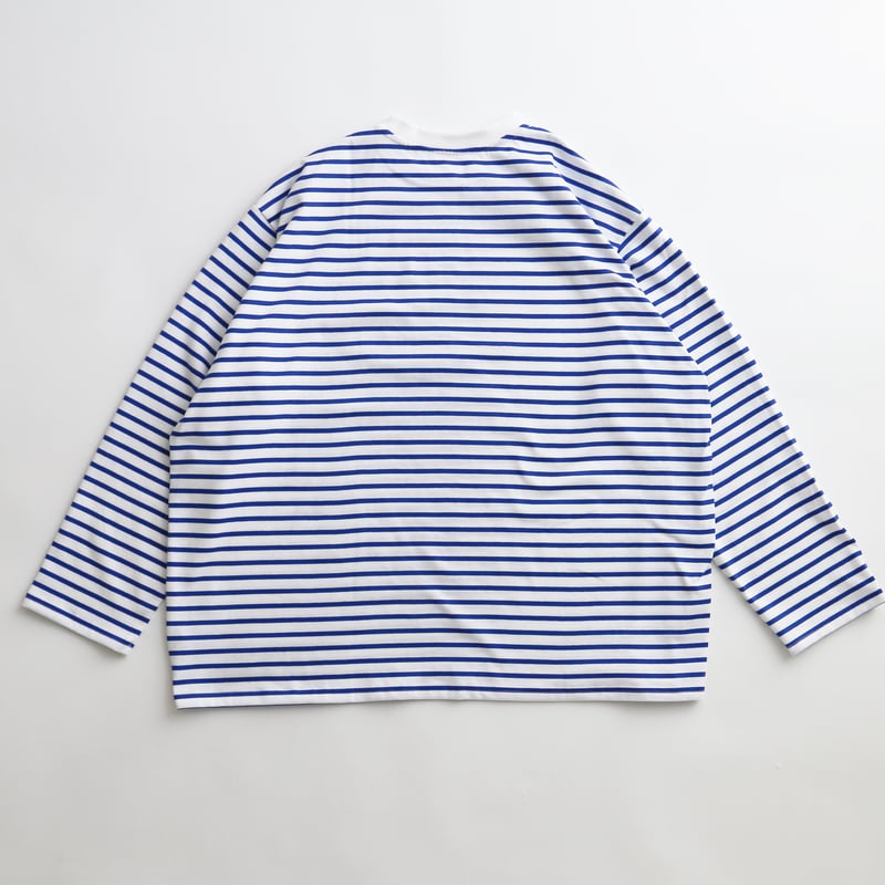 JUMBO L/S STRIPED TEE ボーダー ジャンボ長袖Tシャツ A52304